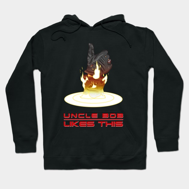 Uncle Bob Likes This Hoodie by CCDesign